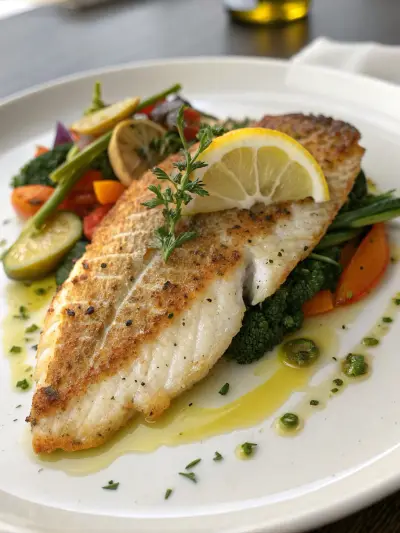 Pan-Seared Tilapia