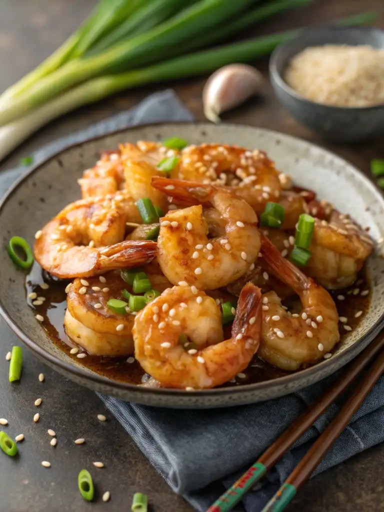 Honey Garlic Shrimp