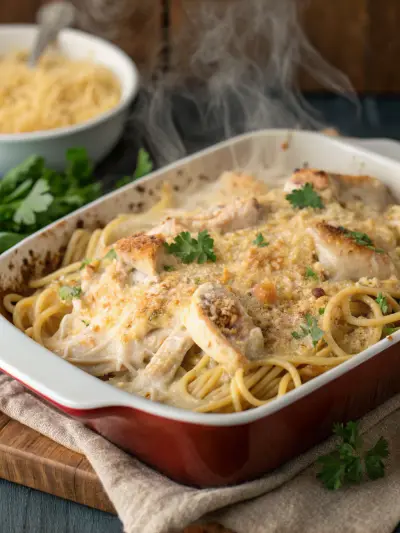 Chicken Spaghetti Bake Recipe