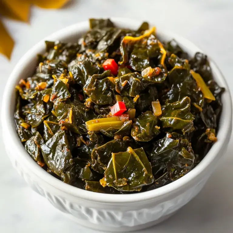 Kickin' Collard Greens Recipe | Delicious Southern-Style Collard Greens