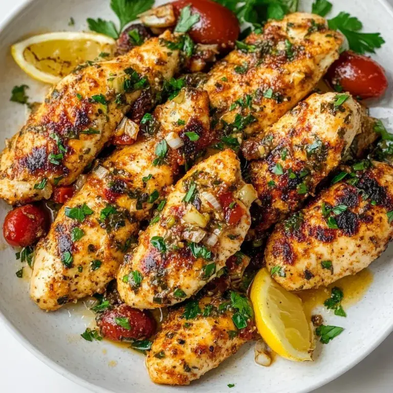 Crispy Quick Mediterranean Chicken Tenders Recipe | Easy & Flavorful