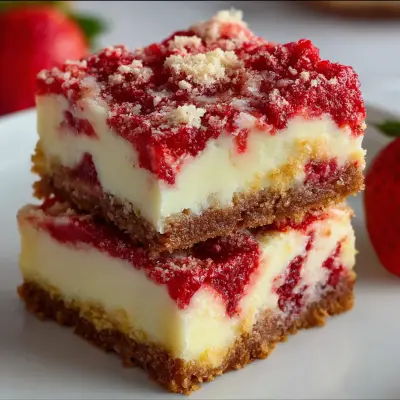 Delicious Strawberry Shortcake Cheesecake Bars Recipe – Easy & Creamy Dessert