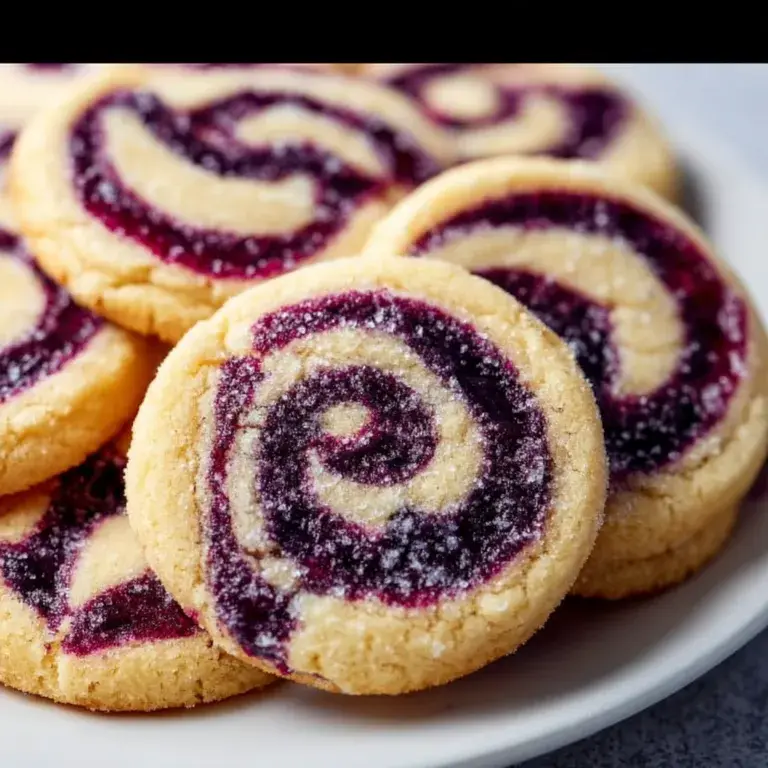 Delicious Blueberry Swirl Sugar Cookies Recipe – Soft & Fruity Treats