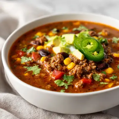 Hearty Taco Soup Recipe | Easy, Delicious Taco Soup for Dinner