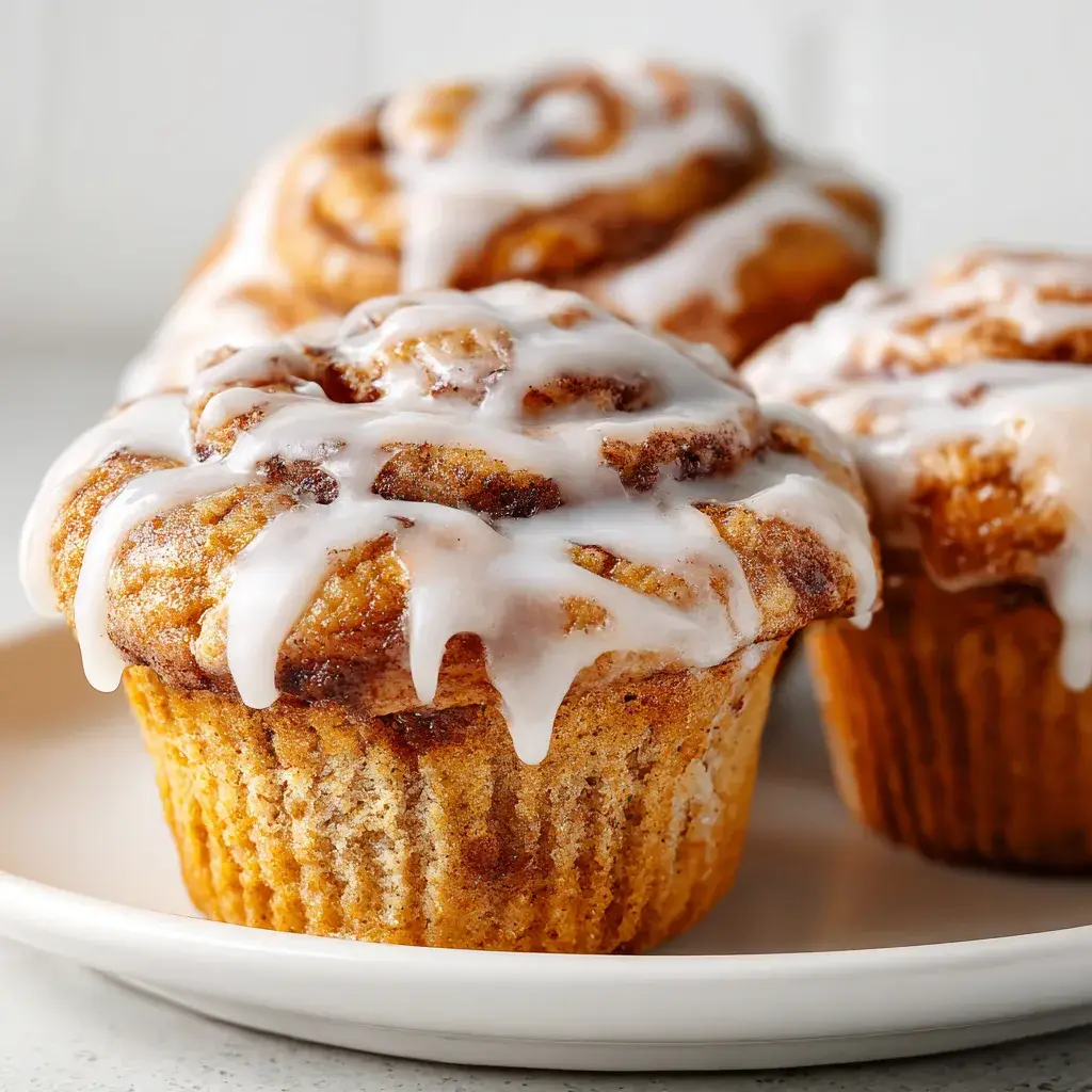 Fluffy Cinnamon Roll Muffins Recipe – Easy Homemade Breakfast Treat