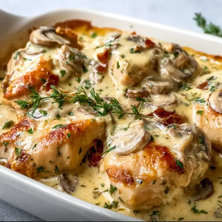 Delicious Chicken Gloria Casserole Recipe | Easy & Creamy Comfort Food