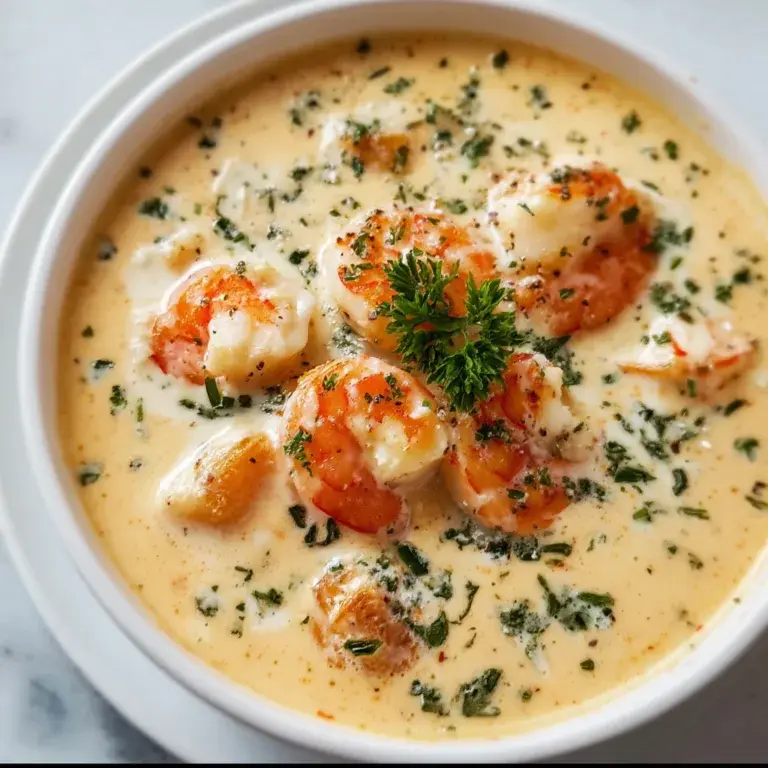 Creamy Crab and Shrimp Bisque Recipe | Rich & Delicious Seafood Soup