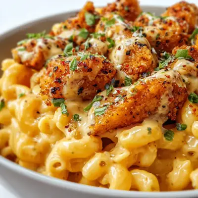 Honey Pepper Chicken Mac & Cheese Recipe | Creamy, Spicy Comfort Food