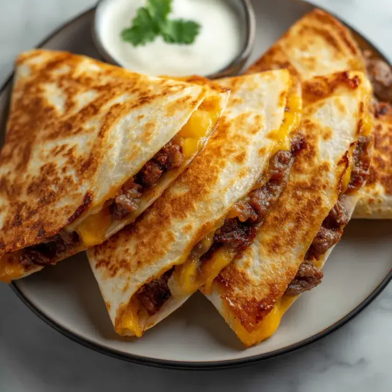 Delicious Steak Cheese Quesadillas Recipe | Easy & Flavorful Meal