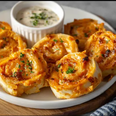 Buffalo Chicken Pinwheels Recipe – Easy, Spicy Appetizer Snack