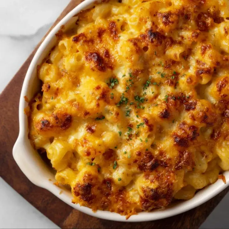 High Protein Baked Mac and Cheese Recipe | Healthy & Delicious Comfort Food