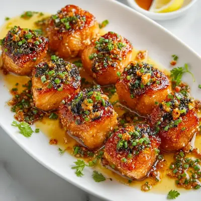 Delicious Hot Honey Salmon Bites Recipe | Sweet & Spicy Seafood Snack