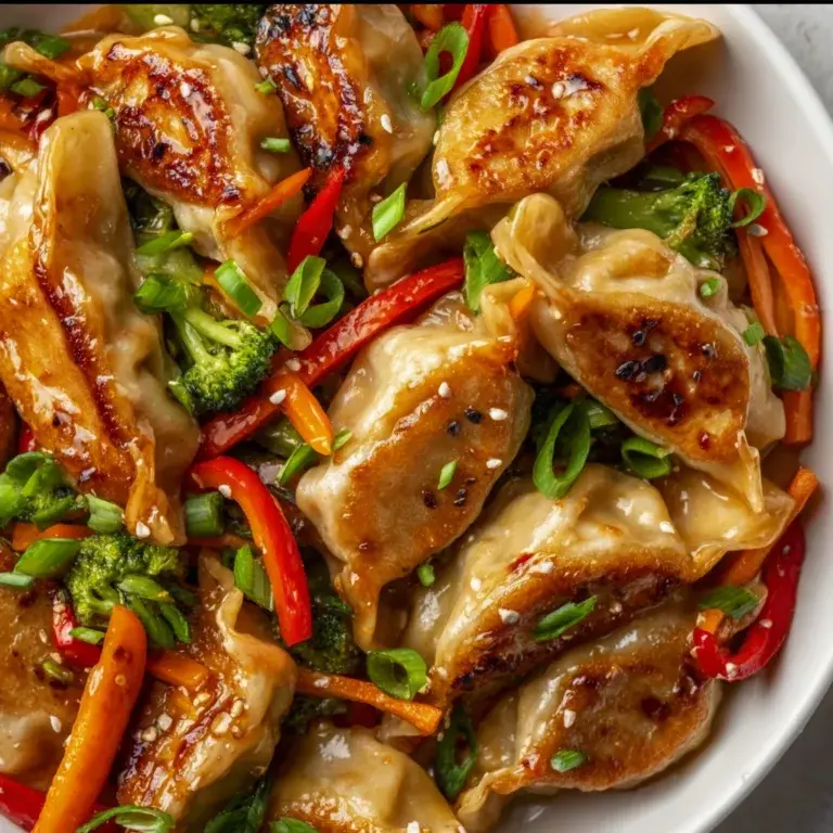 Delicious Potsticker Stir Fry Recipe | Easy & Flavorful Asian Stir-Fry