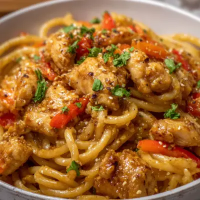 Honey Pepper Chicken Pasta Recipe | Easy & Delicious Dinner Idea