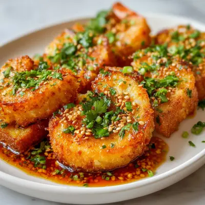 Crispy Shrimp Toast Recipe | Easy & Delicious Appetizer Idea