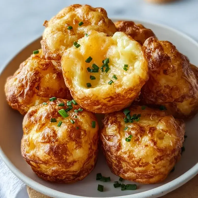 Crispy Mashed Potato Cheese Puffs Recipe | Easy & Delicious Snack