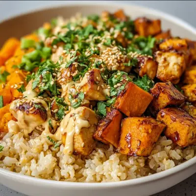 Healthy Chicken & Sweet Potato Rice Bowl Recipe | Easy & Nutritious Meal