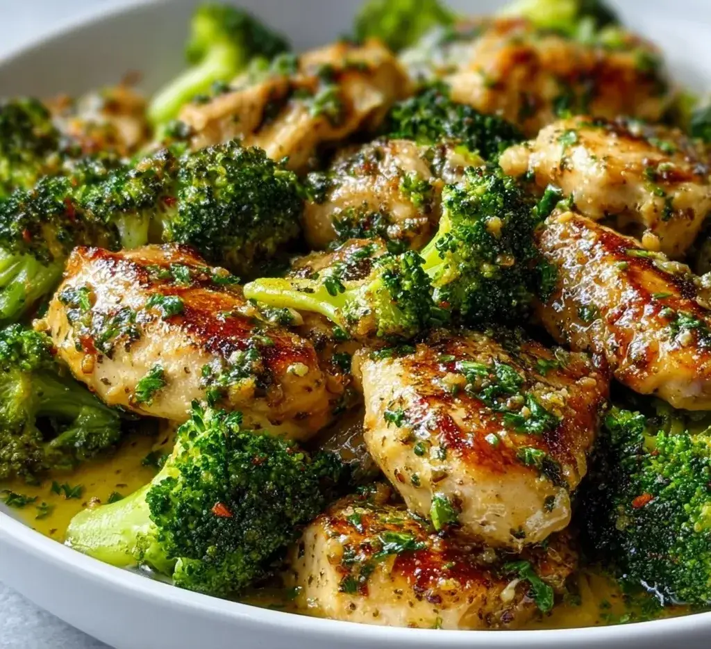 Garlic Butter Chicken Broccoli Recipe | Easy, Healthy & Delicious Meal