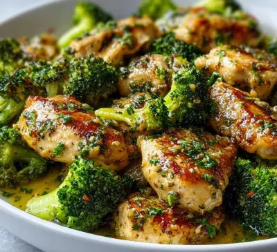Garlic Butter Chicken Broccoli Recipe | Easy, Healthy & Delicious Meal