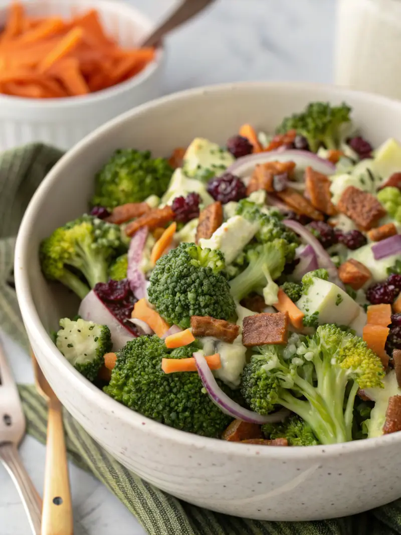 Amish Broccoli Salad ingredients