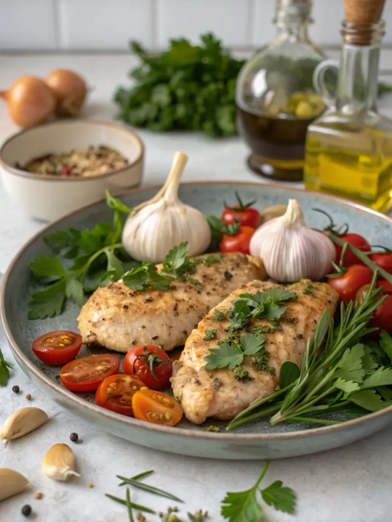 Garlic Chicken Keto Recipe