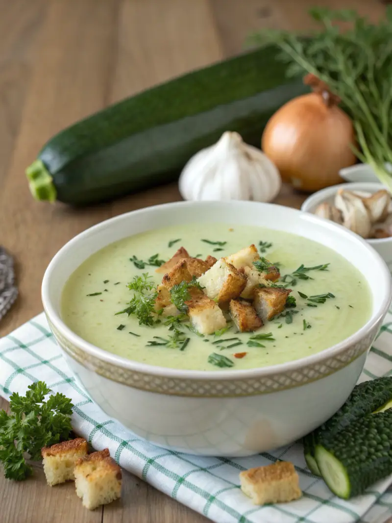 Creamy Zucchini Soup