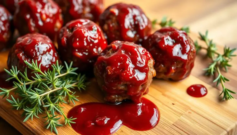 Cranberry Sauce Meatballs