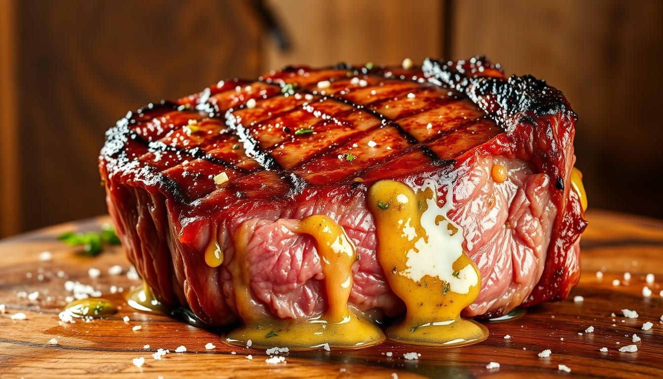 Garlic Butter Prime Ribeye
