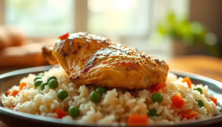 Oven Baked Chicken And Rice