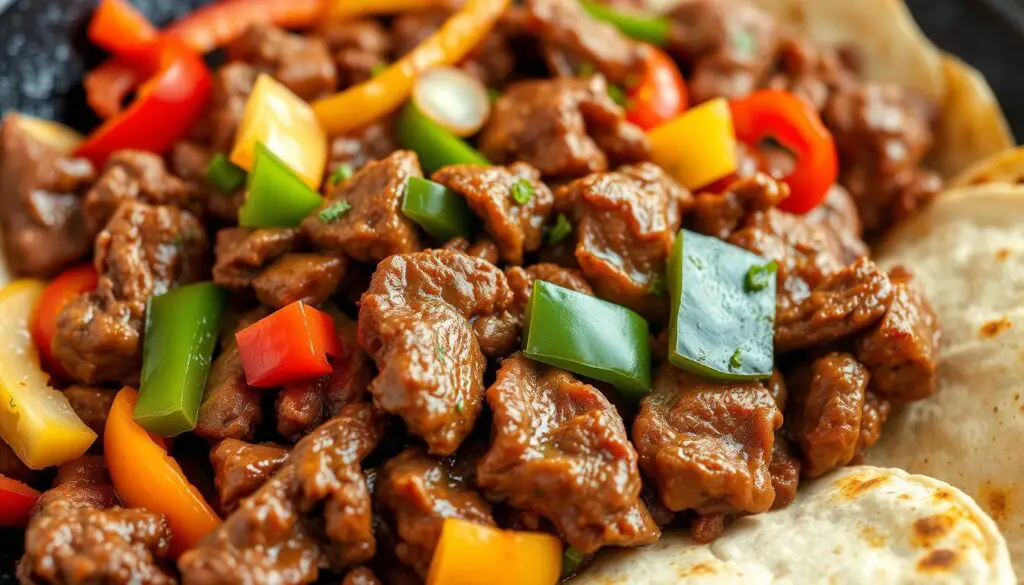 beef fajitas thin steak recipe