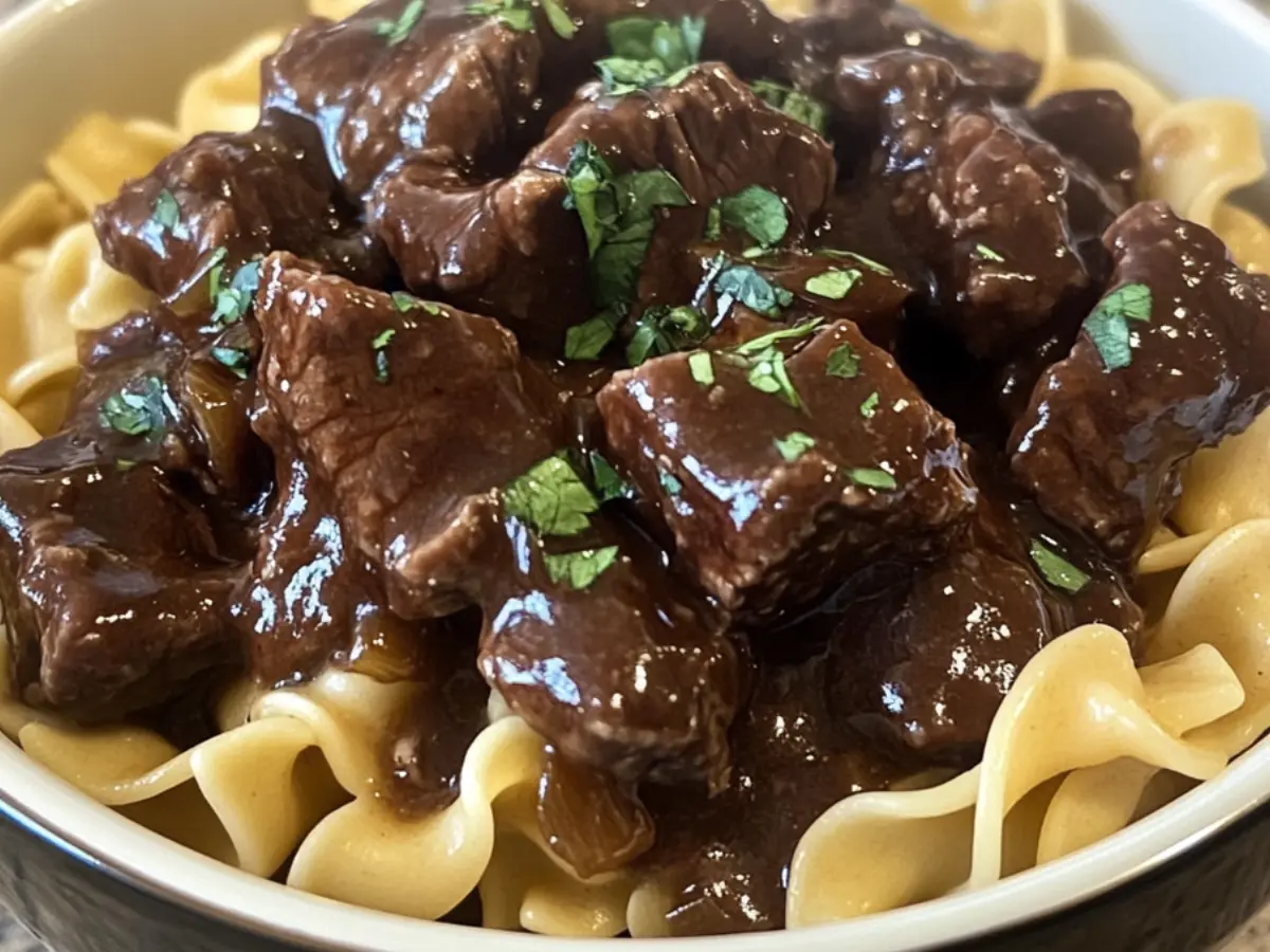 Beef and Noodles Recipe