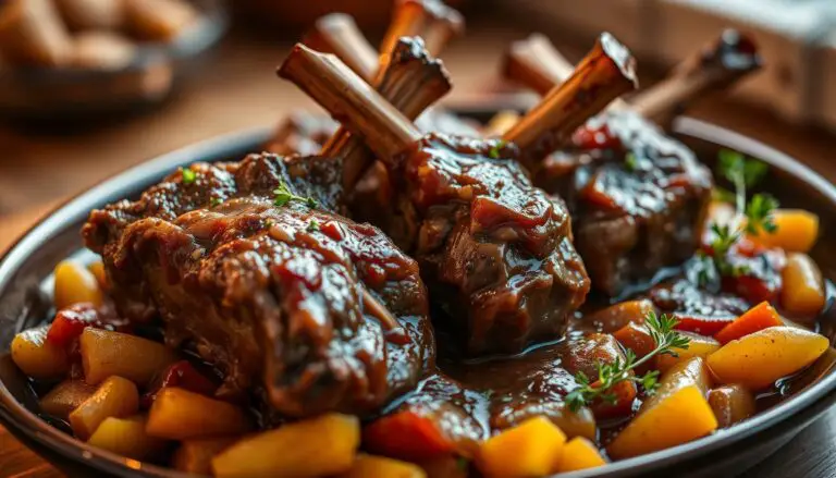 Slow Cooked Lamb Shanks