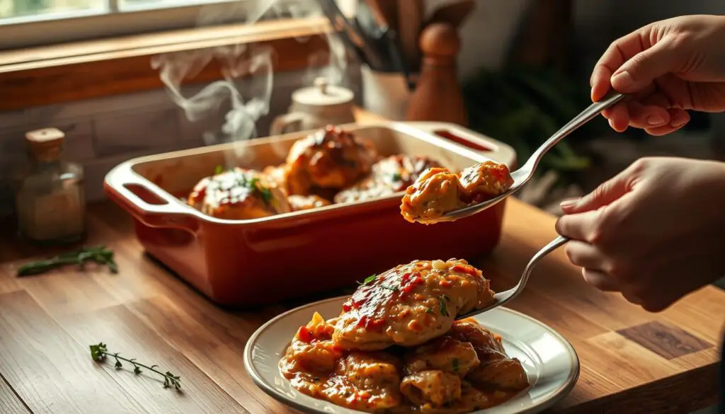 Tuscan chicken recipe reheating