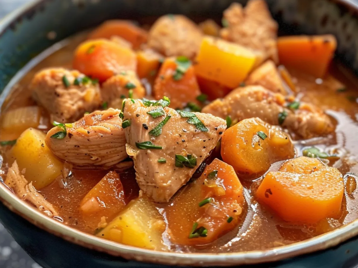 Flavorful Green Chile Chicken Stew