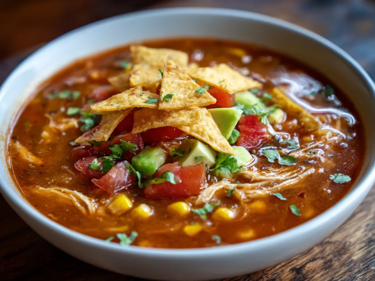 Chicken Tortilla Soup Recipe