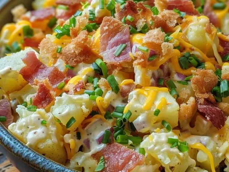 Creamy Loaded Baked Potato Salad