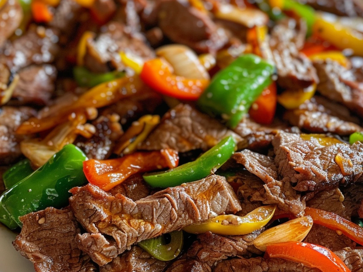 Homemade Mongolian Beef