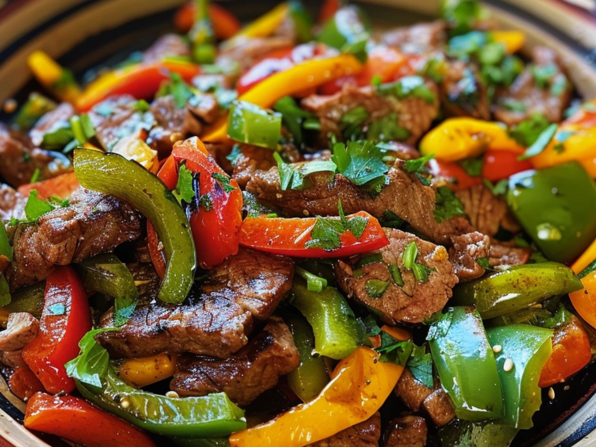 Homemade Mongolian Beef