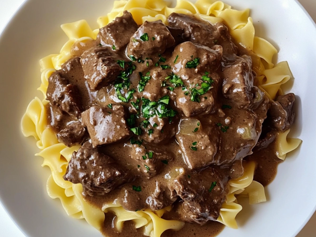 Delicious Beef Stroganoff Recipe