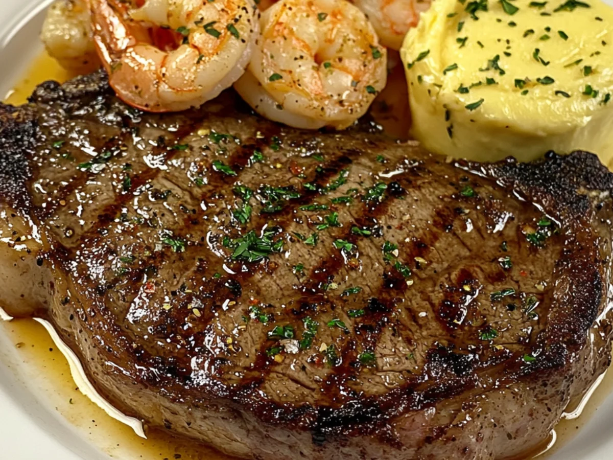 Garlic Butter Prime Ribeye