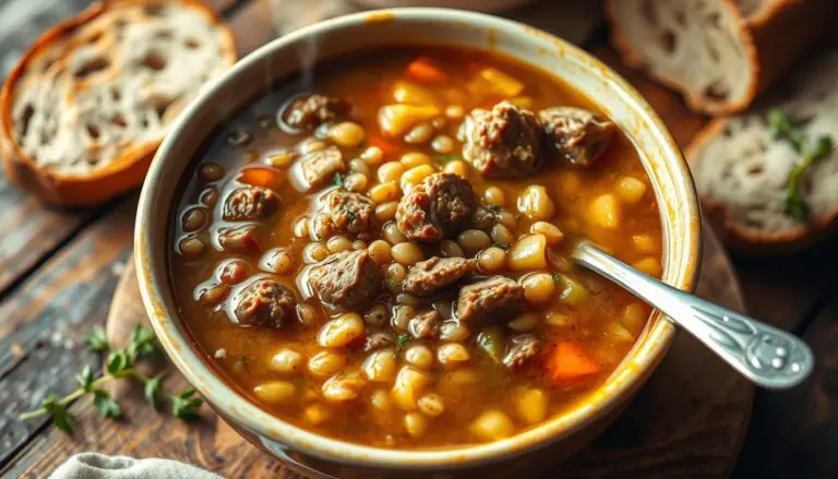 beef barley soup recipe