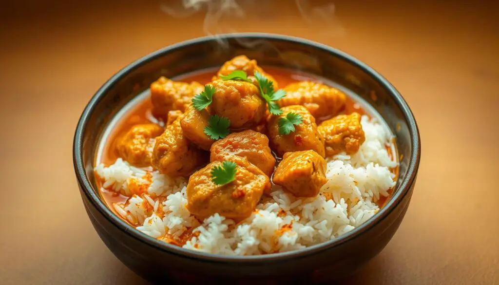 chicken curry with rice