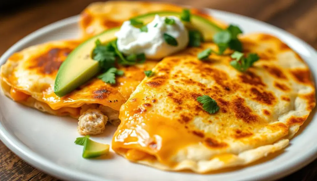 chicken quesadillas