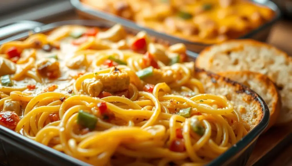 chicken spaghetti casserole