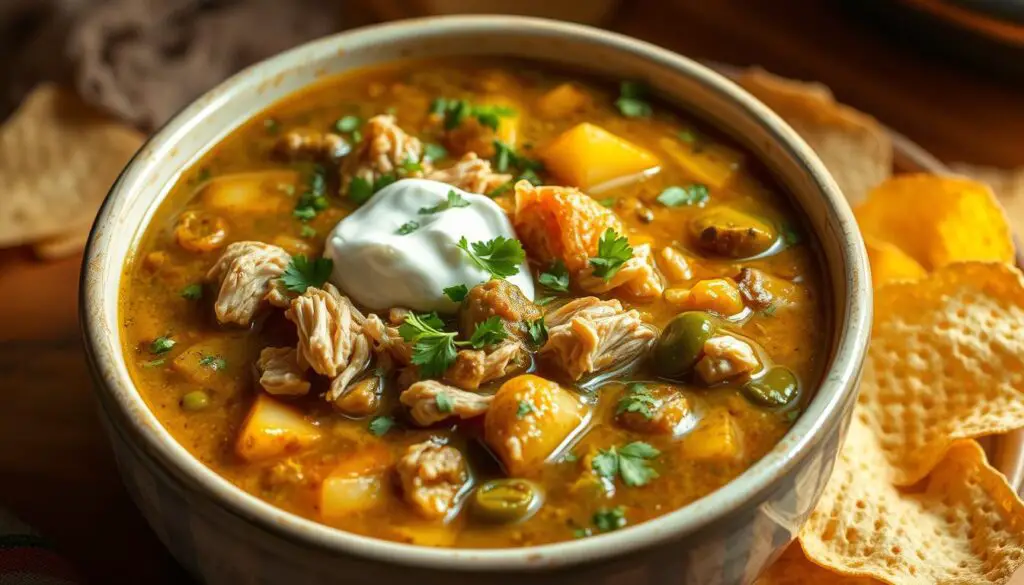 green chile chicken stew