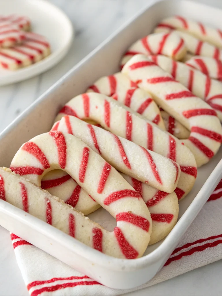 Candy Cane Cookies