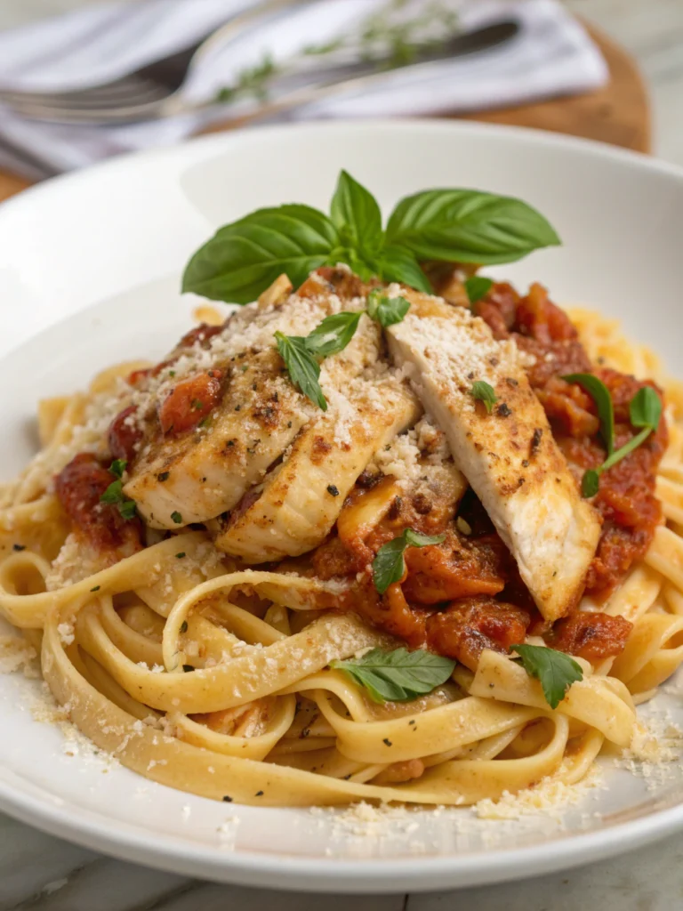 Marry Me Chicken Pasta