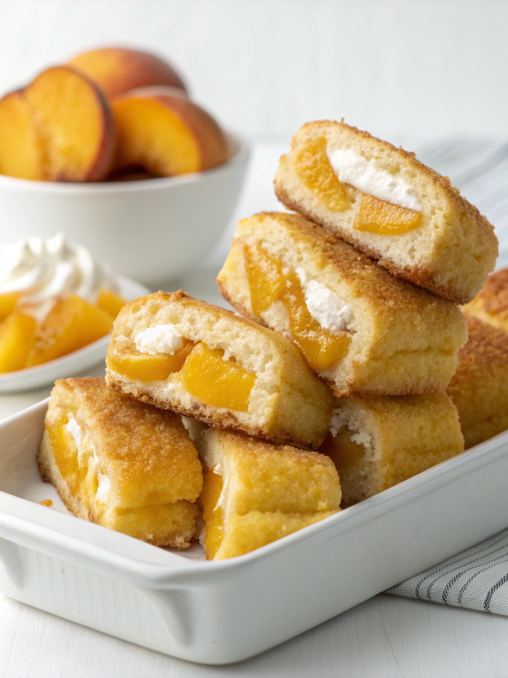 Peach Cobbler Cake Twinkies