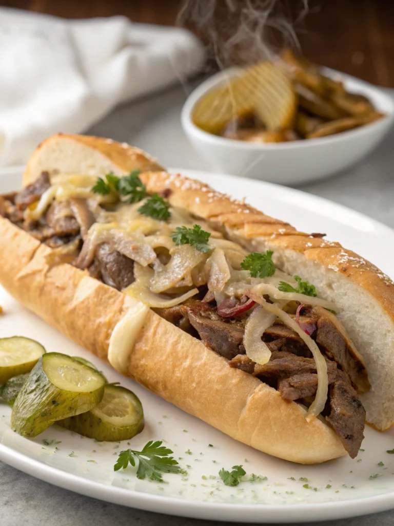 Philly Cheesesteak Roll