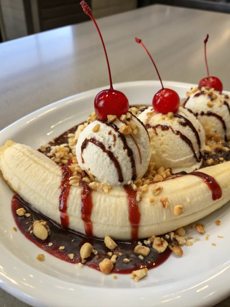 Banana Split Recipe